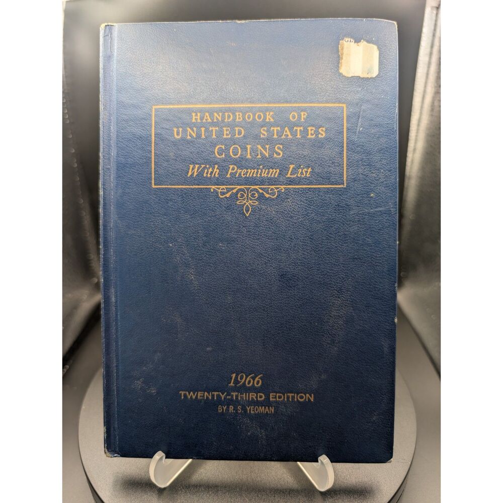 1966 Handbook of U.S. Coins – 23rd Edition by R.S. Yeoman